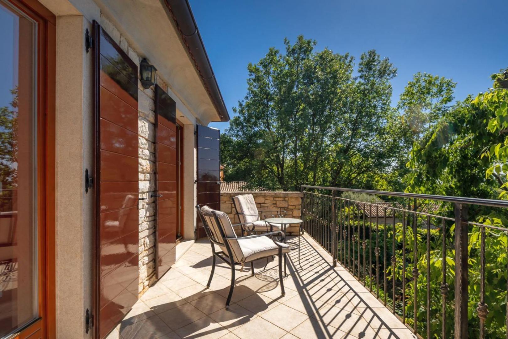 Rustic Villa Cehici With Pool In Sveti Lovrec Jehnici ภายนอก รูปภาพ